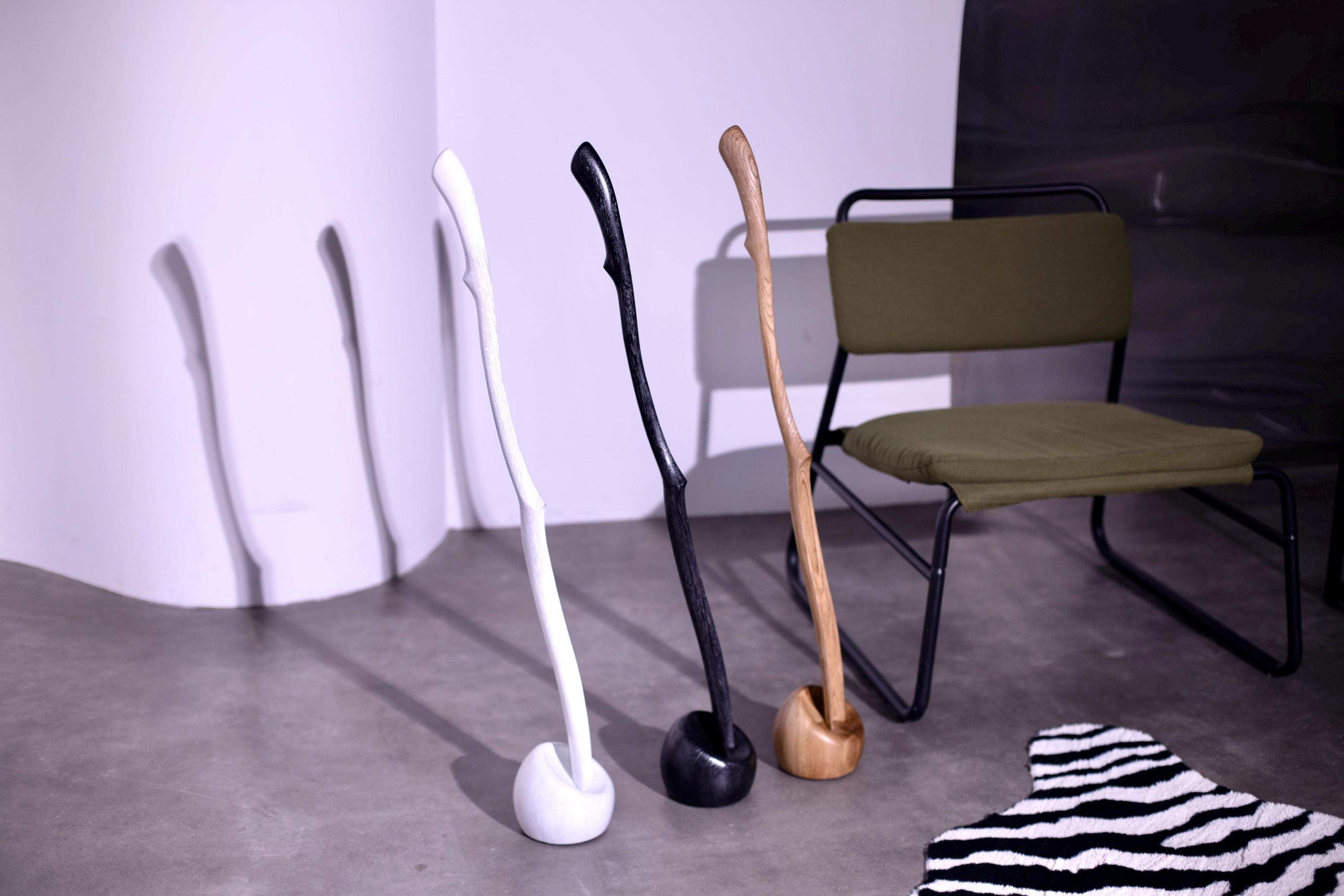 Extra long standing shoe horn, handmade wooden dressing tool, home warming  gift