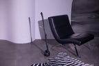 Long black shoe horn with stand, easy dressing aid, gift for pregnant women