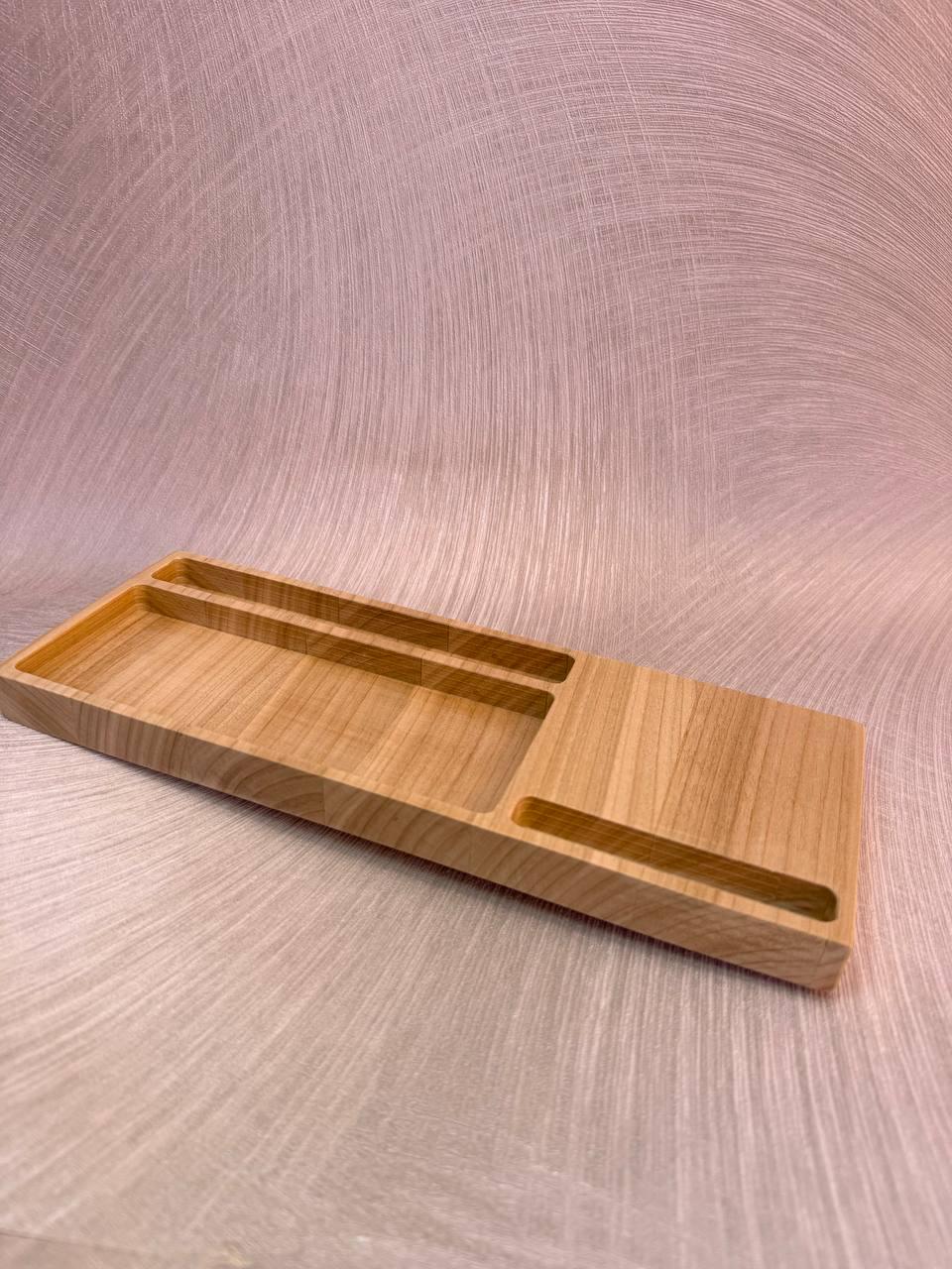 Wood Phone Stand, Desk Organizer, Glasses Holder, iPhone Accessories