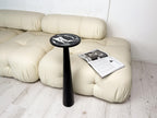 Black Marble Mushroom End Table, Handmade Plant Stand