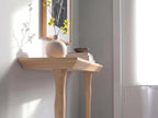 Narrow Solid Wood Console Table | Minimalist Entryway Table | Custom Size Hallway Furniture | Housewarming Gift for New Home