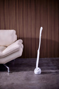 White long standing shoe horn, handmade functional furniture,  wood home decor gift