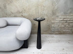 Resin Mushroom Table | Walnut Plant Stand, Modern Accent Furniture