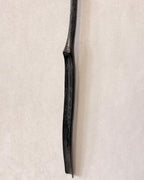 Black long shoehorn, wood shoe horn, handmade wood, rustic entryway decor