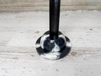 Long wooden shoehorn, resin handle shoe horn, rustic home accessory