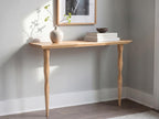 Narrow Solid Wood Console Table | Minimalist Entryway Table | Custom Size Hallway Furniture | Housewarming Gift for New Home