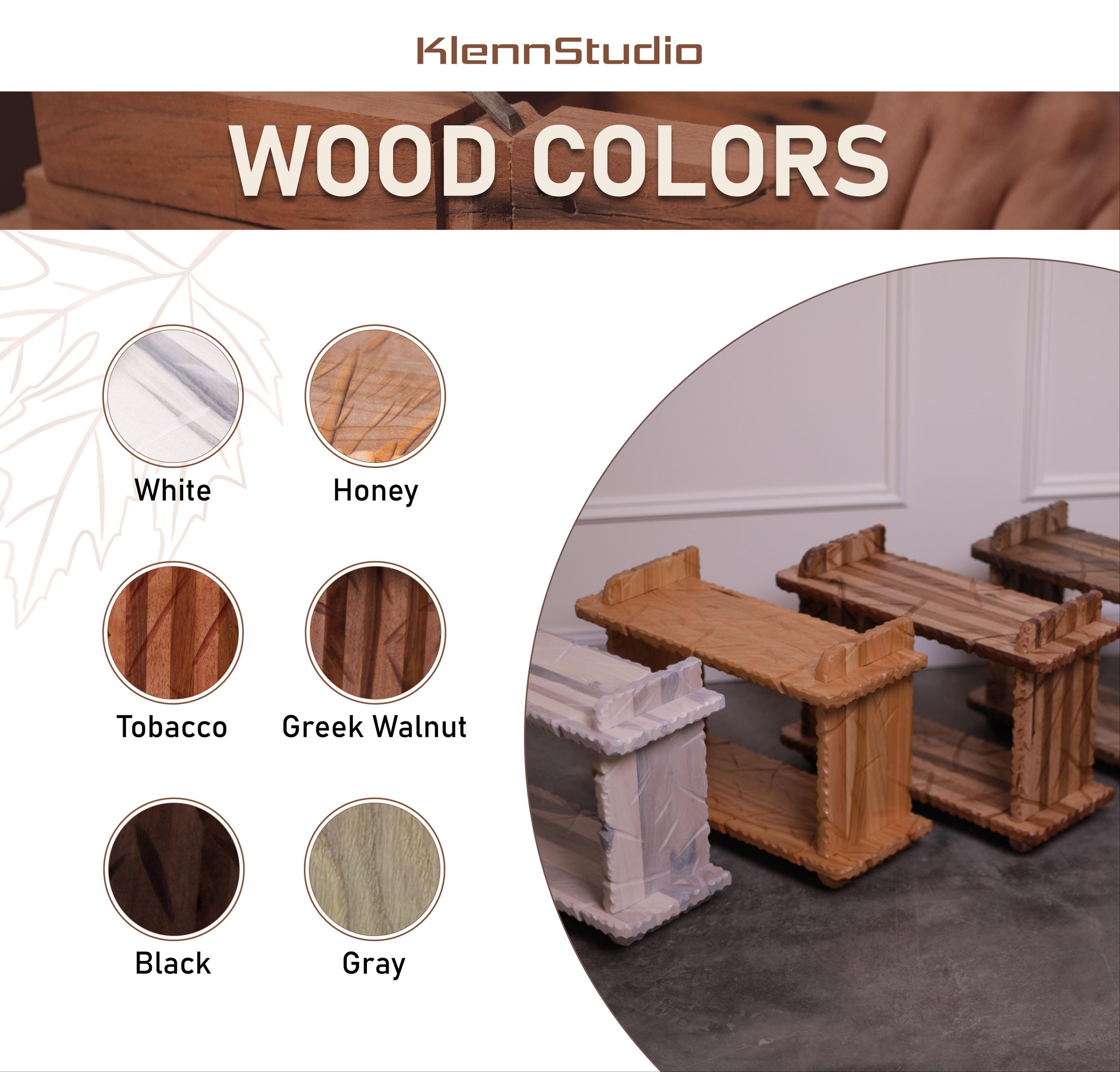 Unique wood floating shelf, modern entryway organizer, wall mounted display shelf