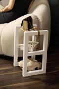 Wood Shoe Rack, Entryway Mudroom Organizer, Wooden Shoe Display