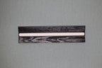 Black Wood LED Wall Sconce, Modern Bedside Lamp
