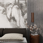 Wood Night Light, Modern LED Wall Sconce, Minimalist Bedroom Lighting