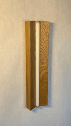Wooden LED Wall Sconce, Corner Night Light, Modern Home Decor