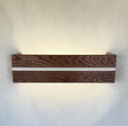Minimalist Oak Wood LED Wall Sconce, Bedside Lamp