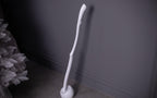 Long black shoe horn with stand, easy dressing aid, gift for pregnant women
