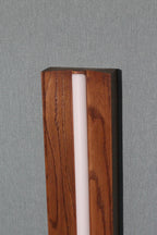 Wood Night Light, Modern LED Wall Sconce, Minimalist Bedroom Lighting