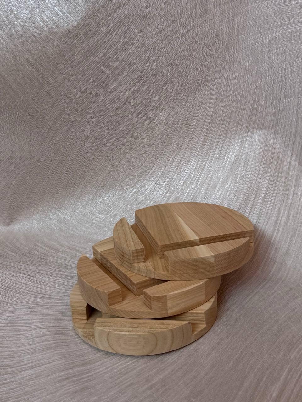 Wood Phone Stand, Desk Organizer, Glasses Holder, iPhone Accessories