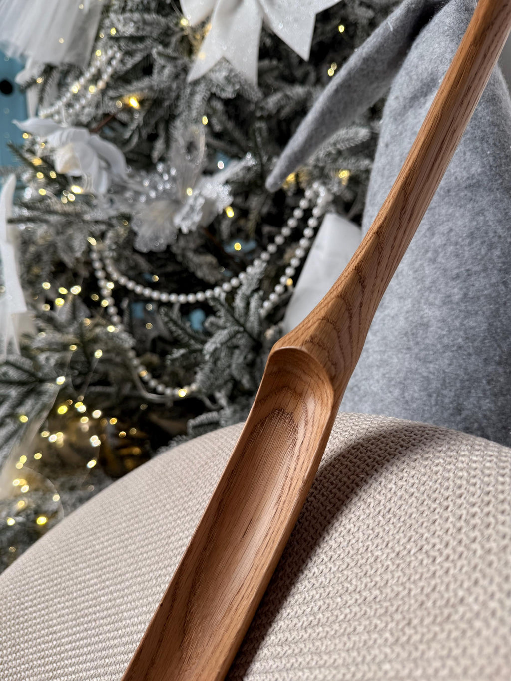 Extra Long Wooden Shoehorn, Shoe Helper Tool, Shoe Accessories, Gift for Grandma, Dopamine Decor