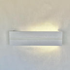 White Oak Wood LED Wall Sconce, Minimalist Bedside Lamp
