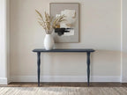 Narrow Console Table for Entryway | Solid Oak Hallway Table | Minimalist Sofa Table for Living Room